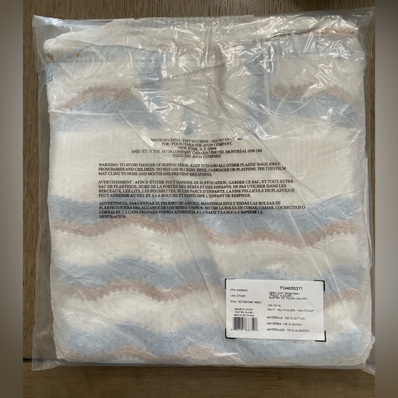 New Studio 1886 v neck Sweater striped open knit women’s Large L - Picture 5 of 5